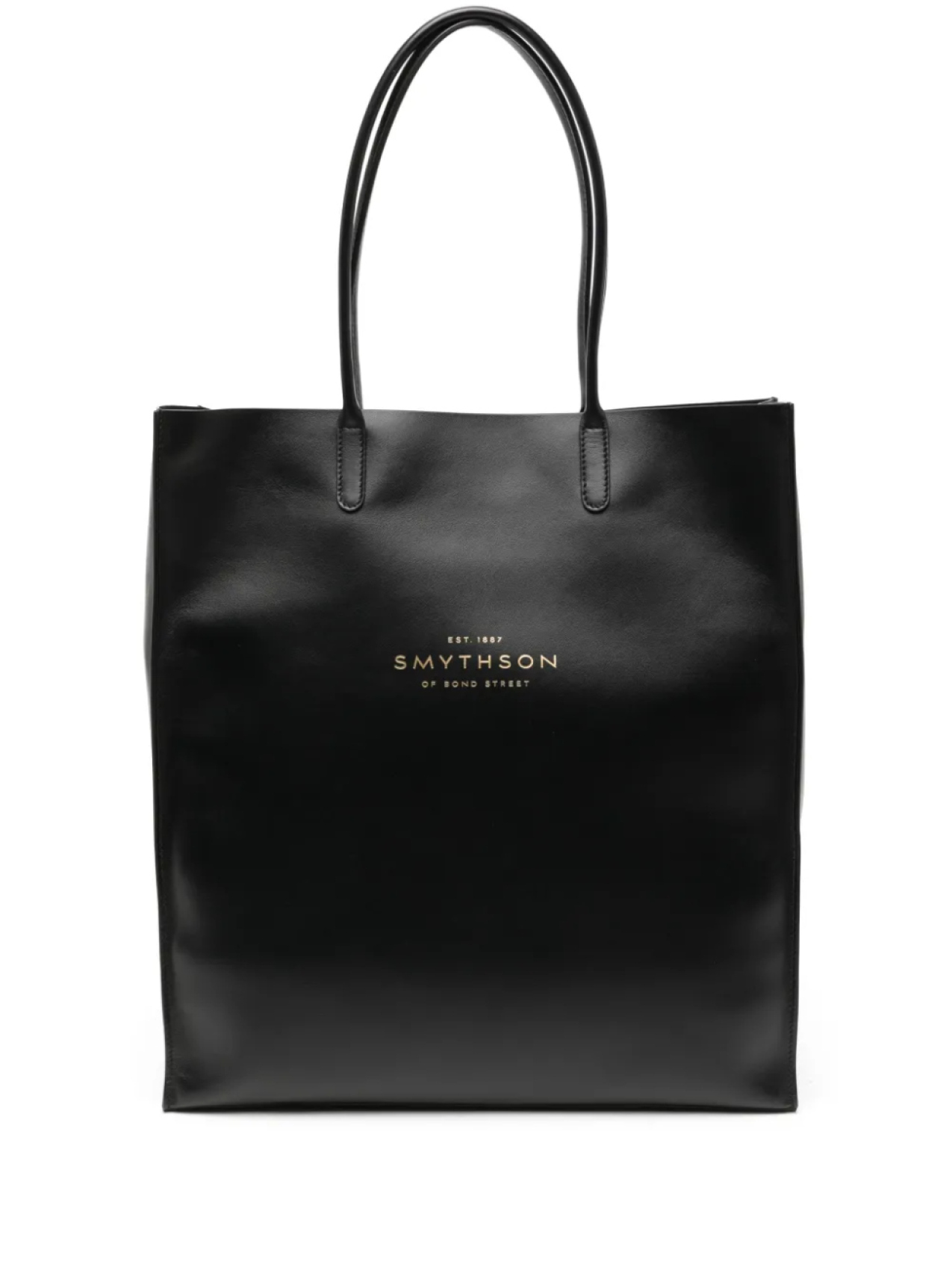 

Сумка-шоппер Smythson Pavilion Kingly, черный