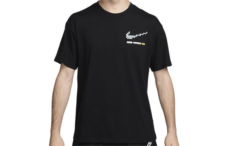 

Футболка мужская черная Nike, черный
