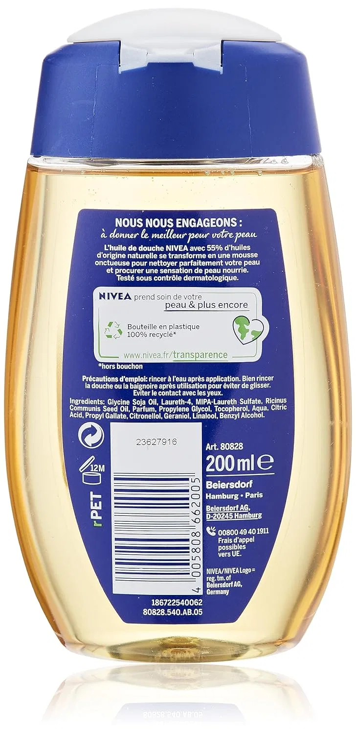 Масло для душа NIVEA, 200 мл (5 шт.) Nivea — фото 2