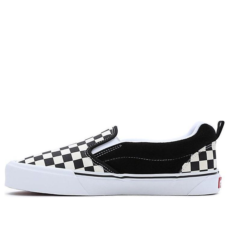 

Кроссовки Vans Knu Slip-On 'Checkerboard', черный