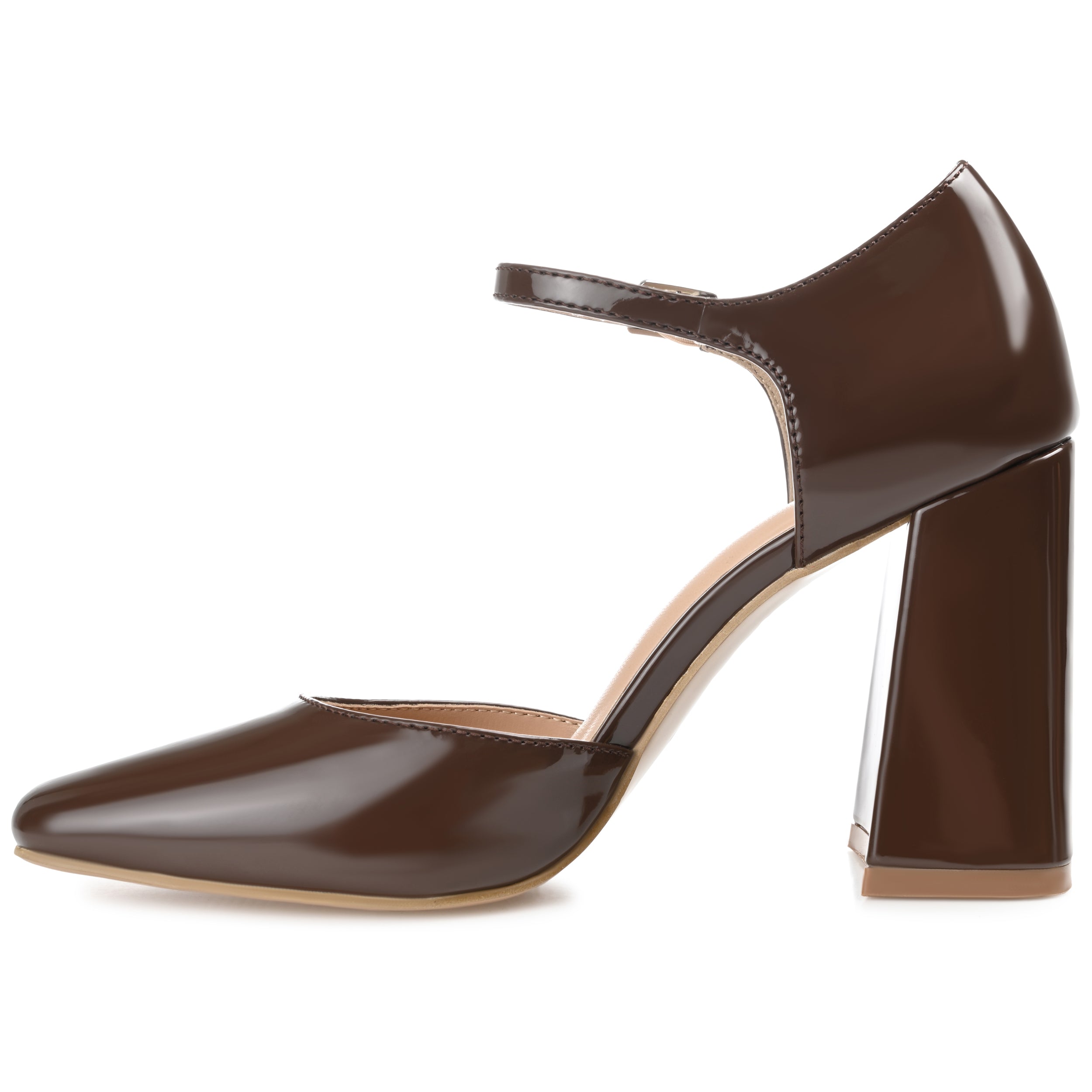 Женские туфли Hesster Pump из коллекции Journee, коричневый — фото 2