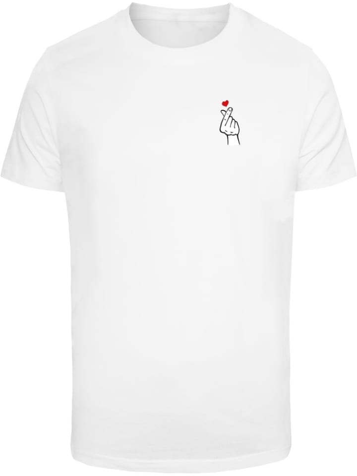 

Футболка Love Sign Tee 2.0 белого цвета Mister Tee