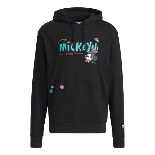 

Толстовка adidas originals D Kas Hd II Mickey Printing Casual Pullover Black, черный