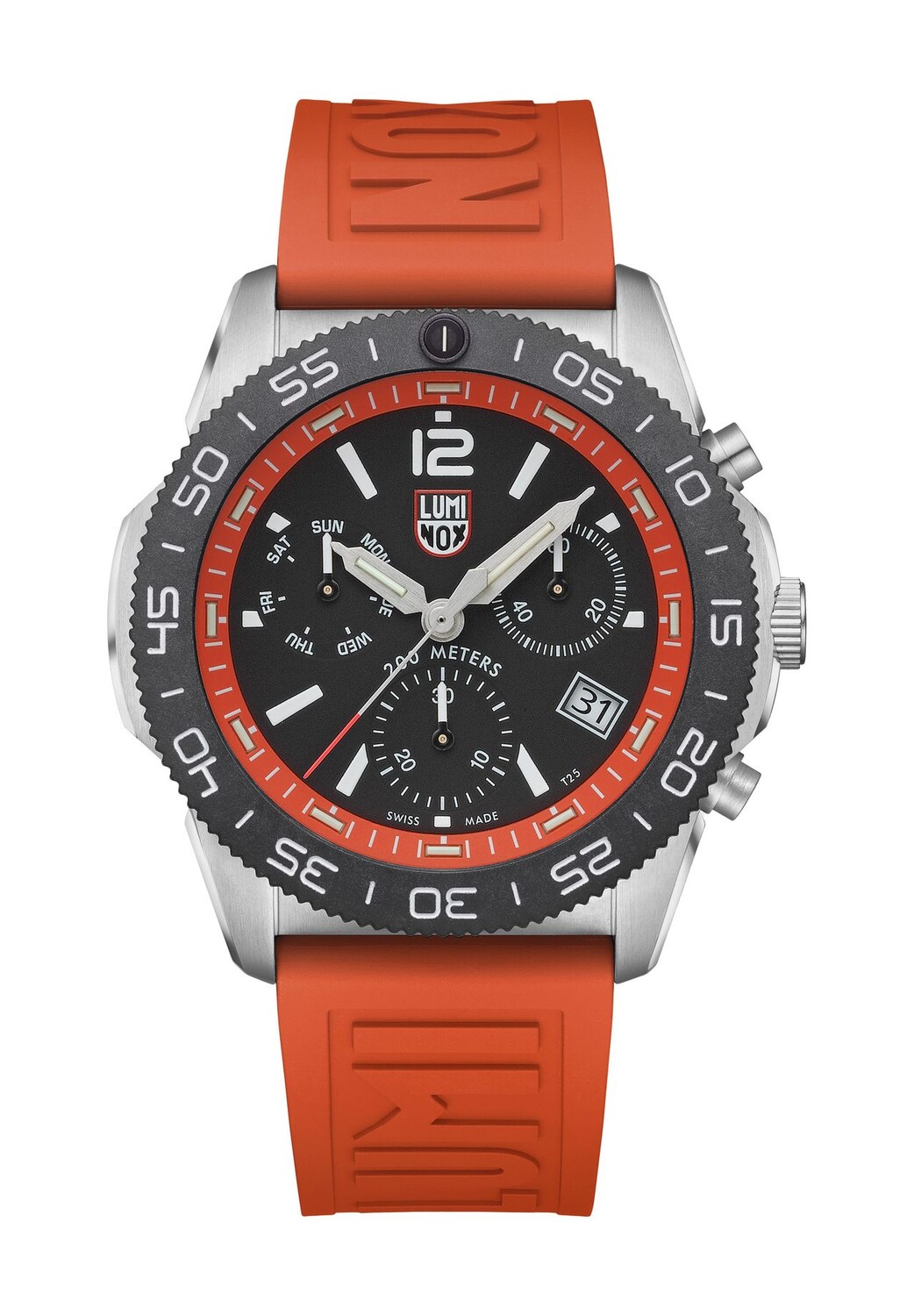 

Мужские часы для дайвинга Pacific Diver Chrono 3140 Series LUMINOX, оранжевый