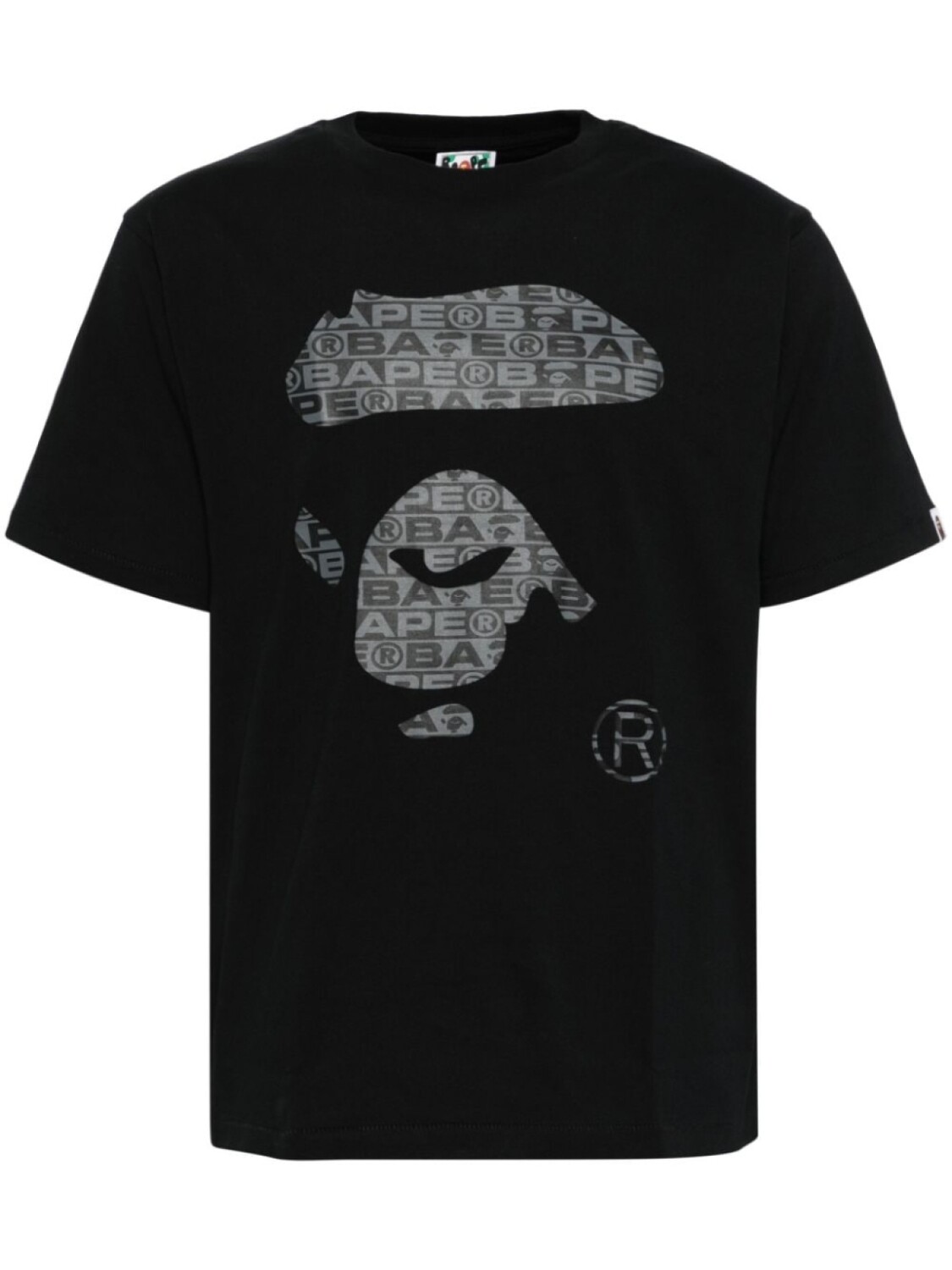 

A BATHING APE футболка с логотипом, черный