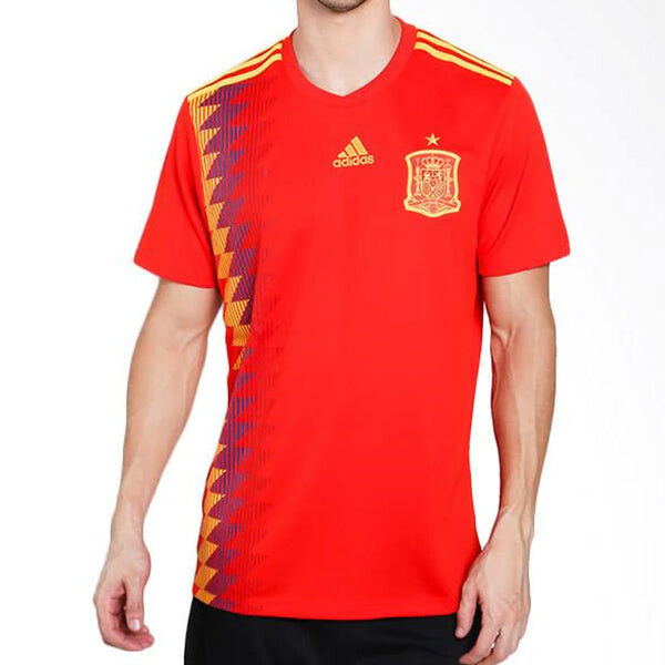 Спортивная футболка world cup spain 18/19 home jersey 'red' Adidas, красный — фото 2