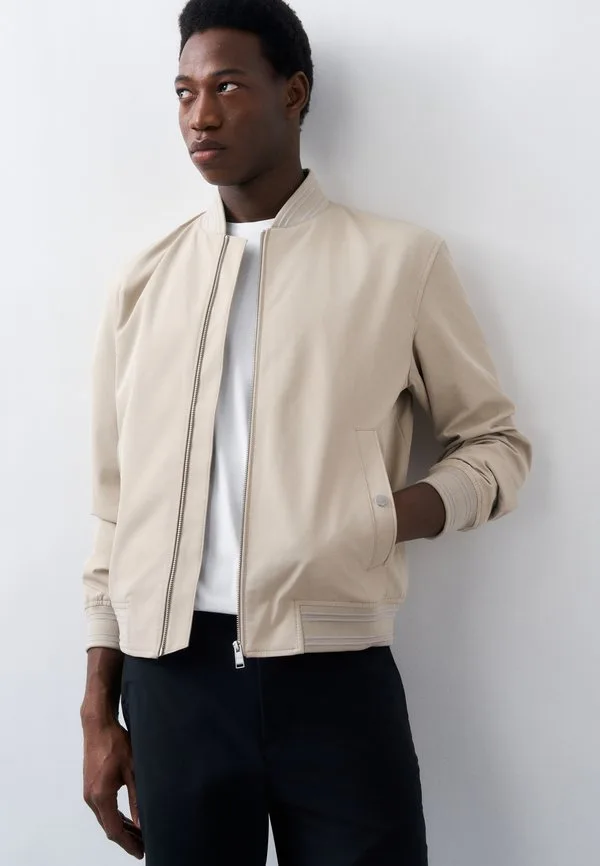 Бомбер comber Boss, Open Beige