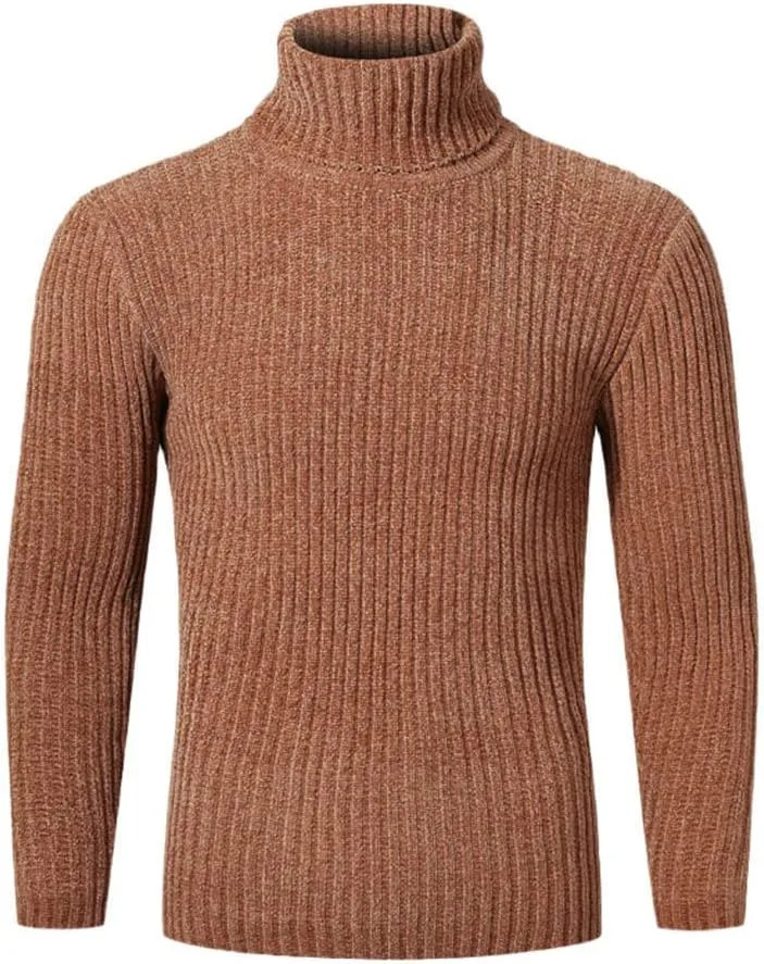 

Зимний свитер Hamthuit с воротником-стойкой, утепленный, вязаный, casual, slim fit