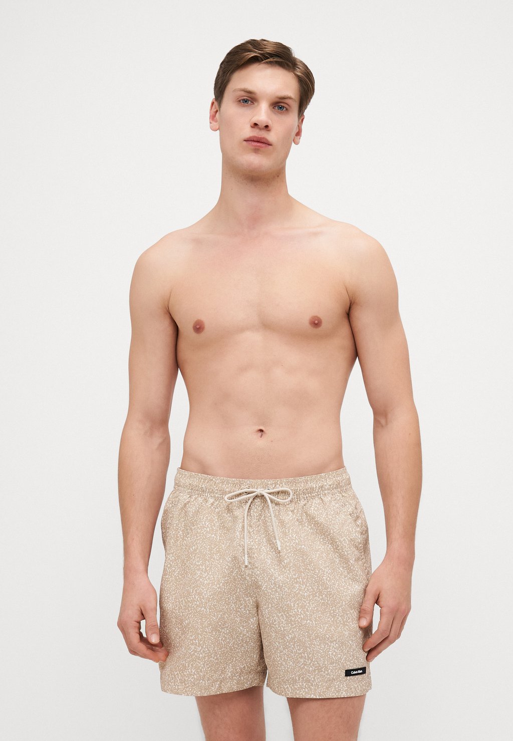 

Шорты для плавания PRINT Calvin Klein Swimwear, бежевый
