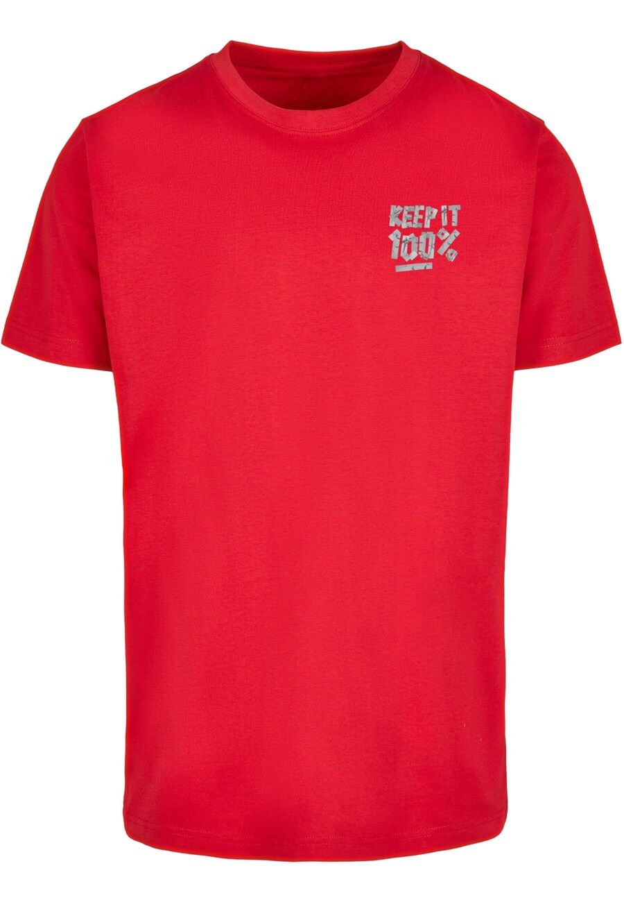 

Рубашка Mister Tee Keep It 100%, цвет bright red
