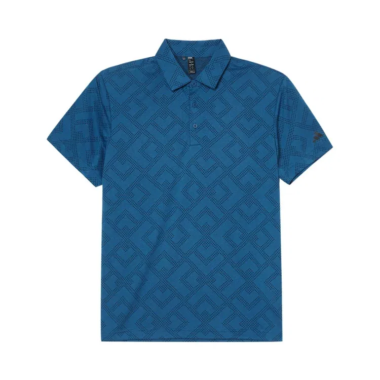 Поло Adidas Mixed Asphalt Blue/Black