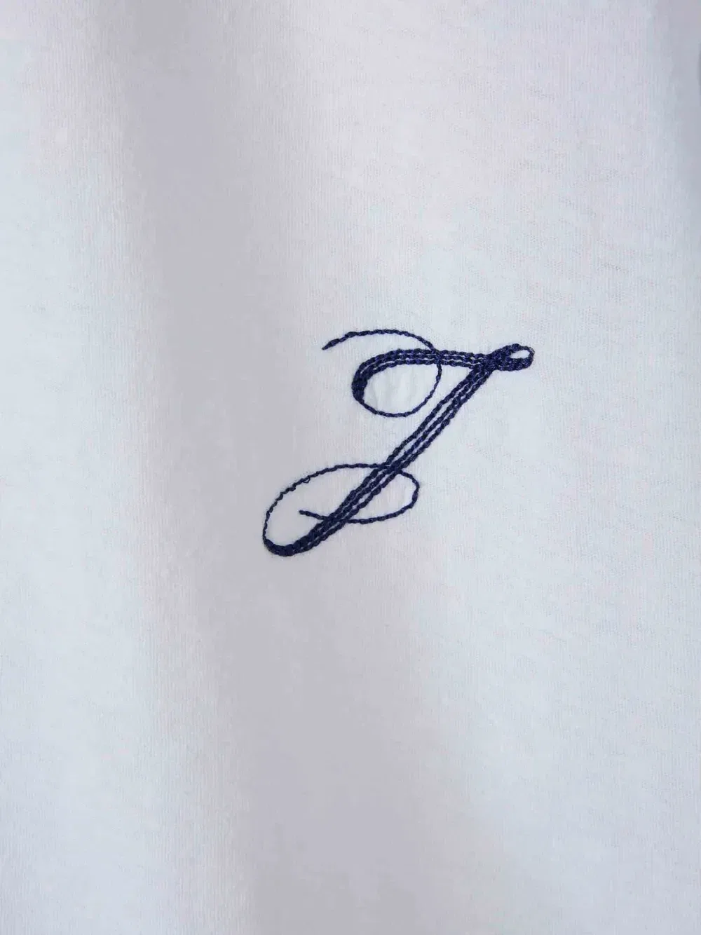 Рубашка The Baseball с нашивкой в полоску и вышитым логотипом JACQUEMUS, белый — фото 3