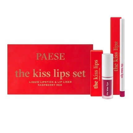 

Помада для губ The Kiss Lips, оттенок 05, малиново-красный - 34 мл Paeseset
