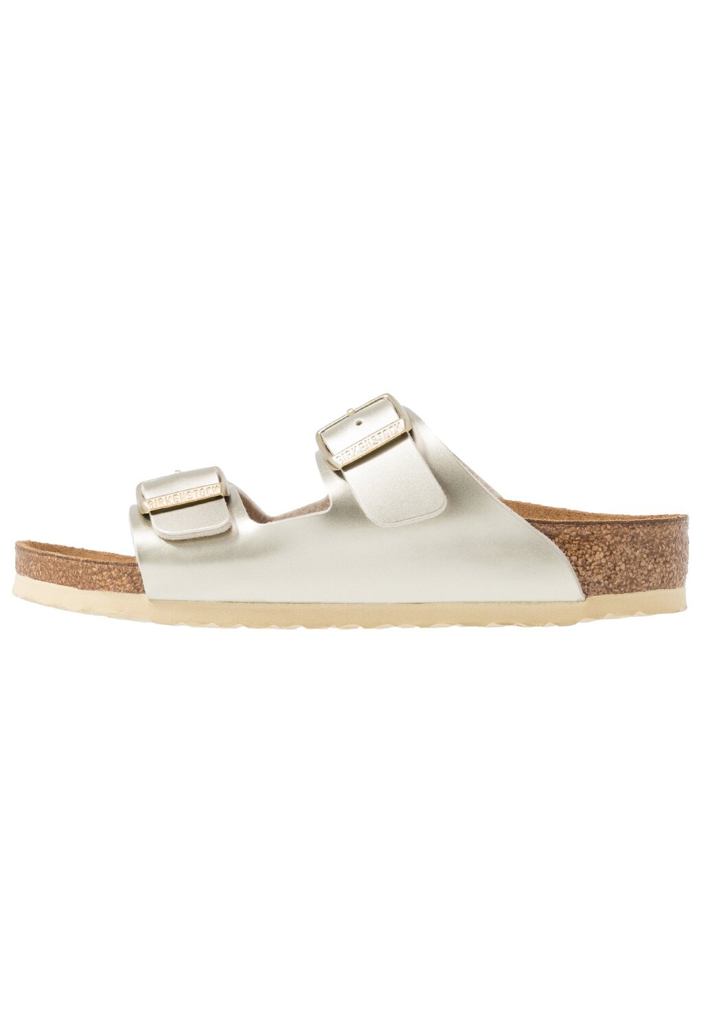 Сандалии ARIZONA Birkenstock, цвет electric metallic gold — фото 2