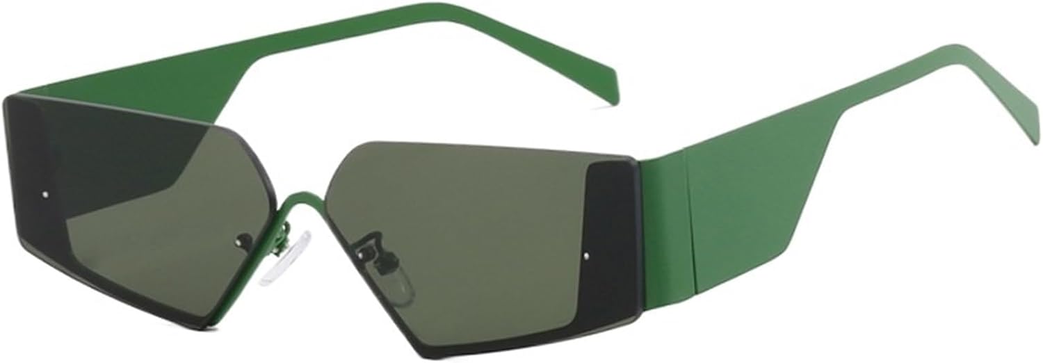 

Ретро металлические солнцезащитные очки для женщин, маленькие квадратные солнцезащитные очки для дам и мужчин, геометрические очки в стиле панк, очки в стиле Y2k GYTHTPZR, Red 1pc