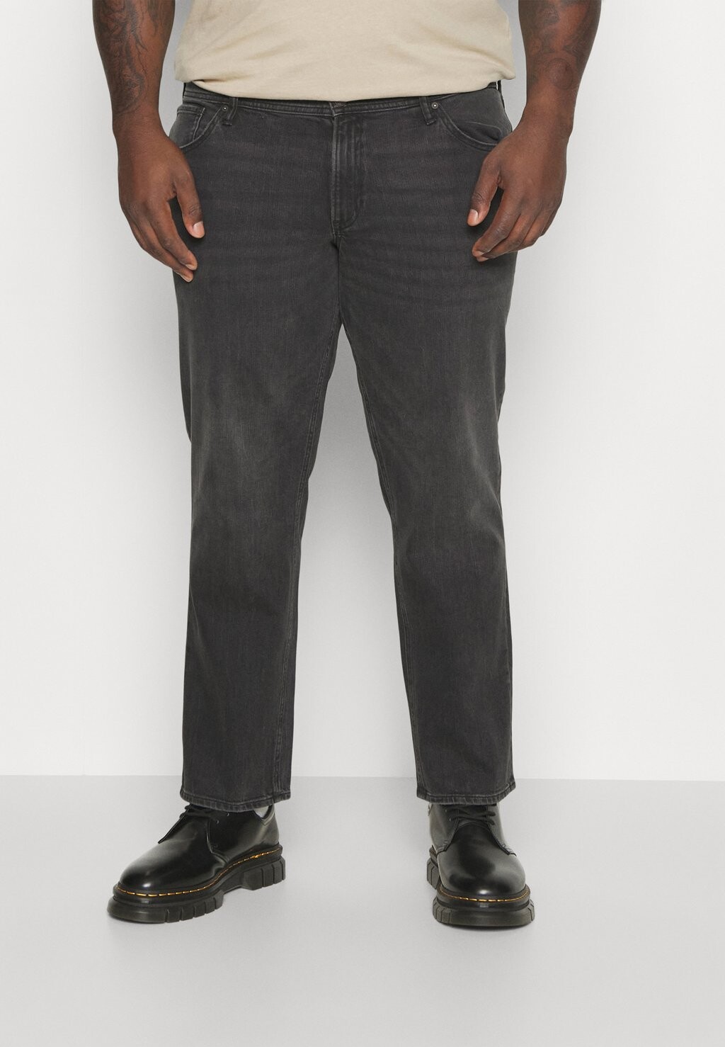 

Джинсы прямого кроя Jack & Jones JJIMIKE JJORIGINAL, цвет Black Denim