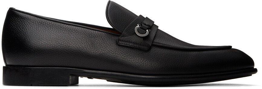 

Мокасины с орнаментом Gancini Ferragamo, черный