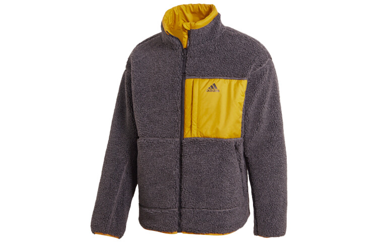 

Стеганая куртка мужская Deep Hemp Grey Adidas, темно-серый