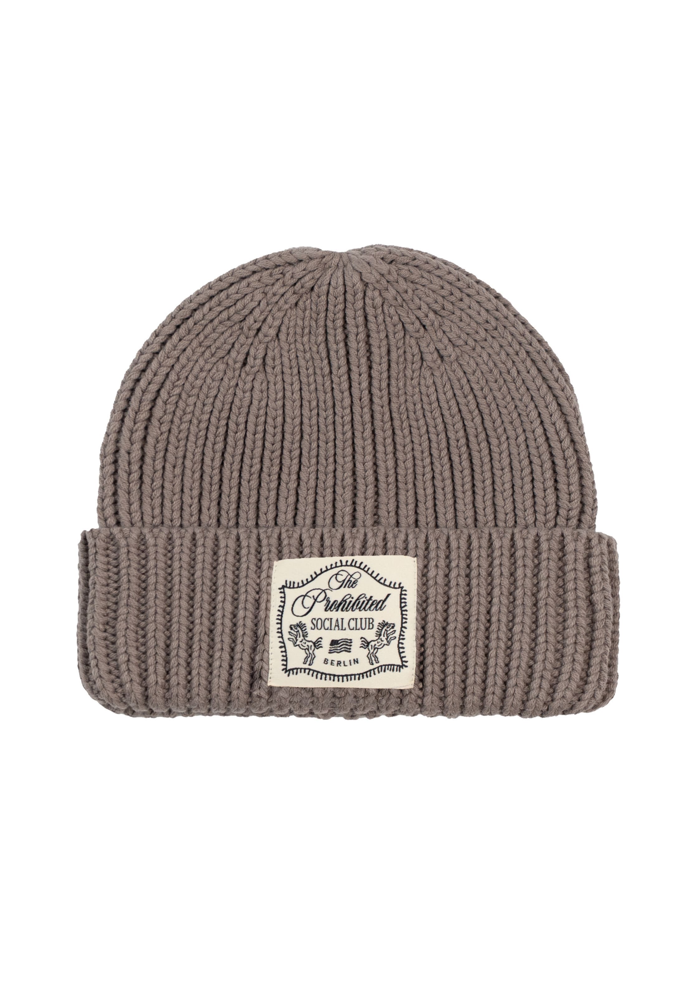 

Prohibited Шапка 'Lowkey Vintage' в цвете Taupe