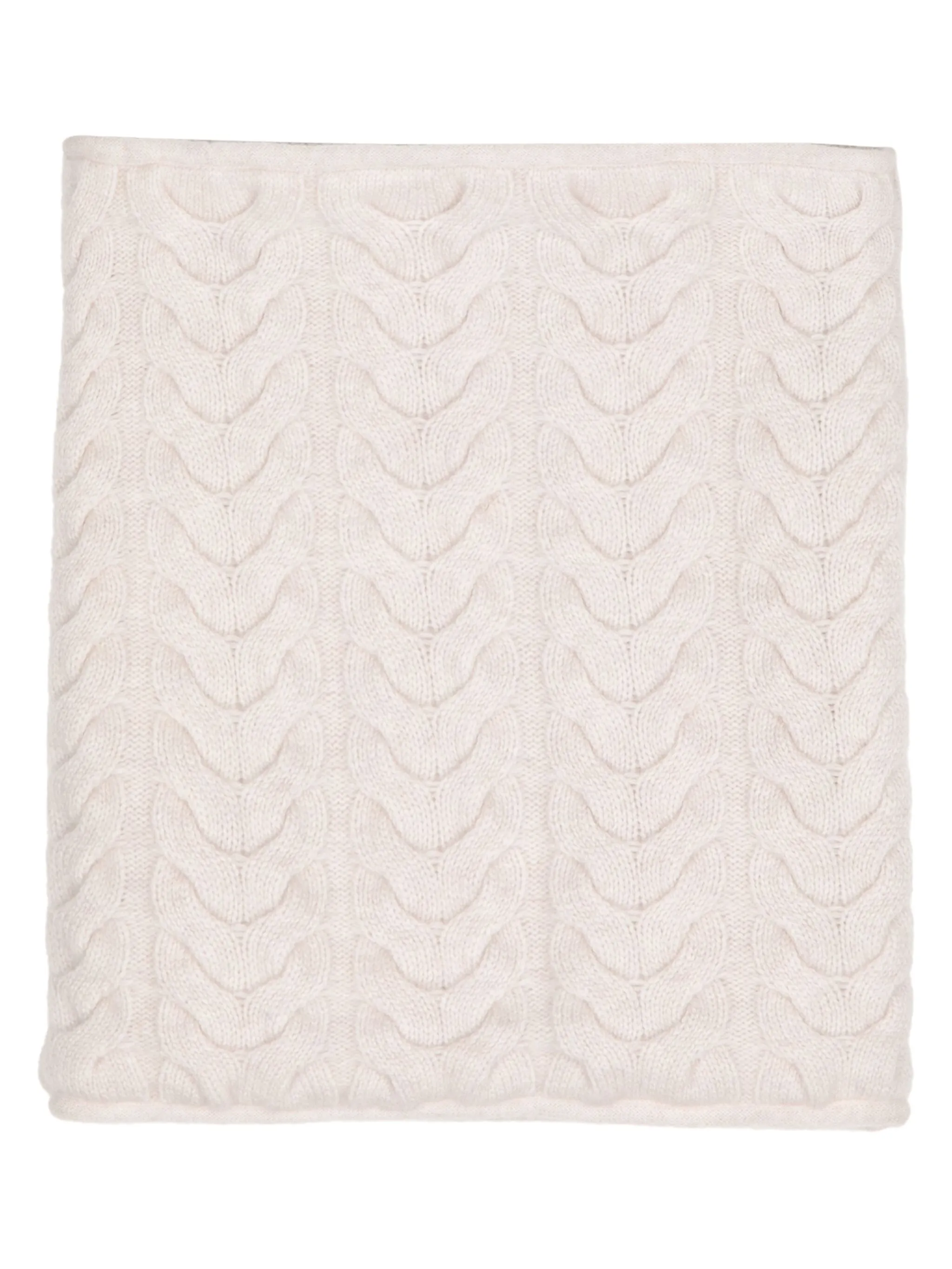 

Снуд фактурной вязки N.Peal, нейтральный