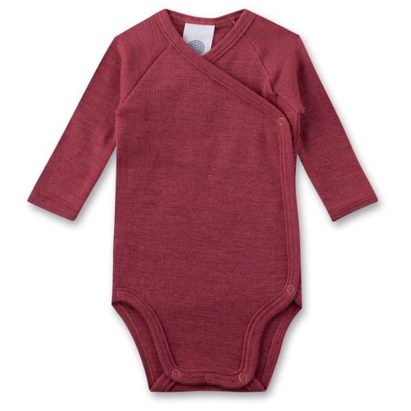 

Детский комбинезон-халат 1/1 шерсть - нижнее белье из мериноса Sanetta, Raspberry