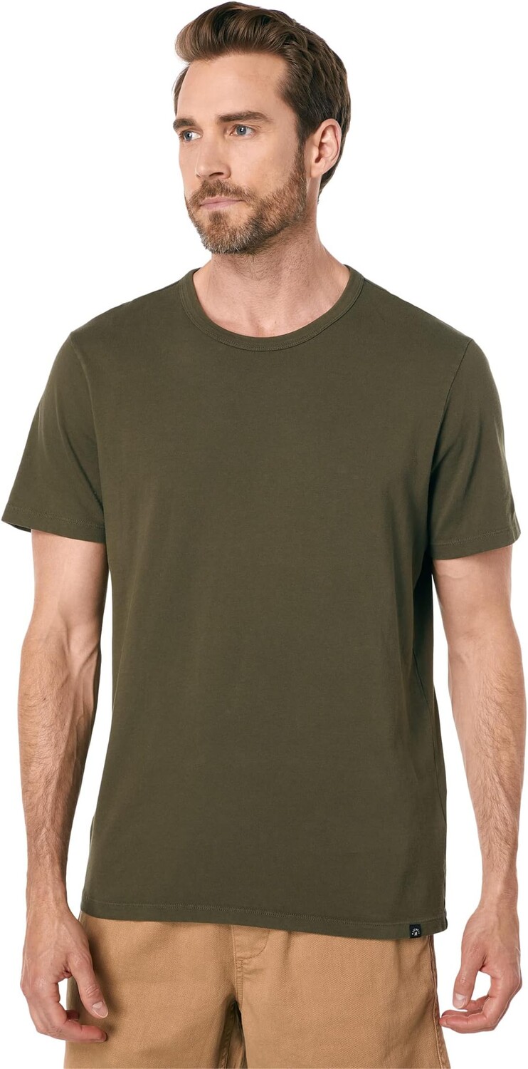

Футболка Madewell Garment-Dyed Allday Crew Neck Tee, цвет Dried Olive