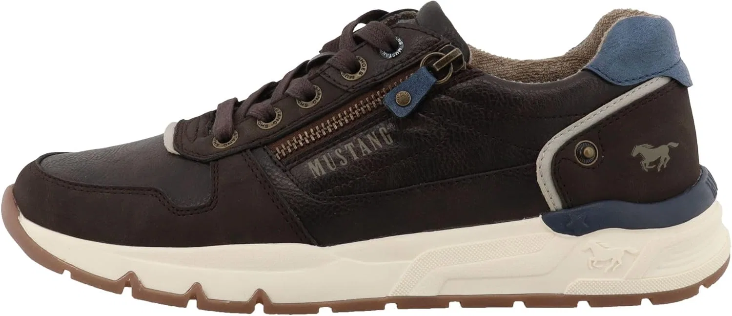 Мужские спортивные низкие кроссовки MUSTANG 15M0051001, Brown — фото 2