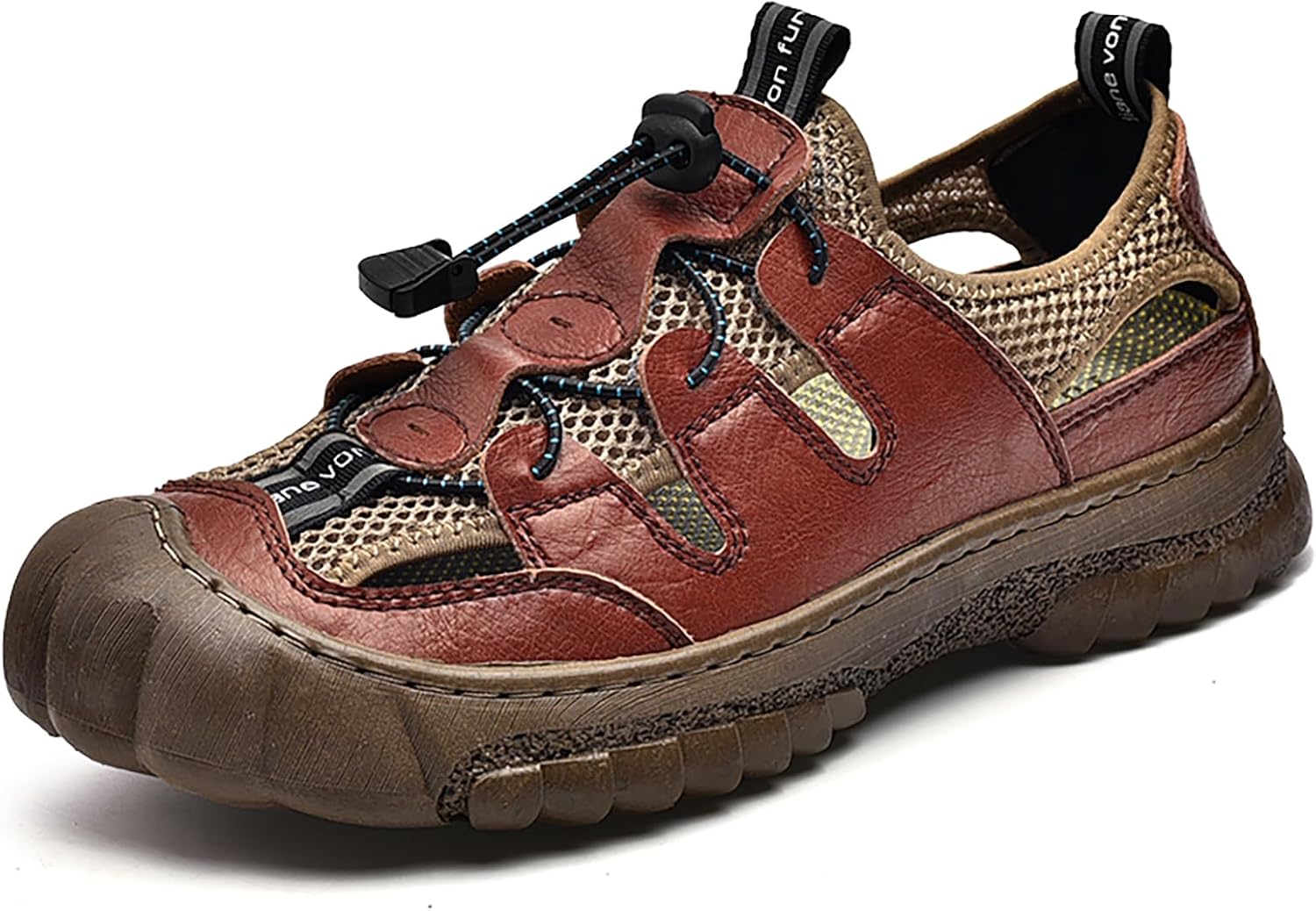 

Мужские дышащие походные кроссовки, легкие кроссовки из сетки, осенние спортивные туфли Generic, коричневый