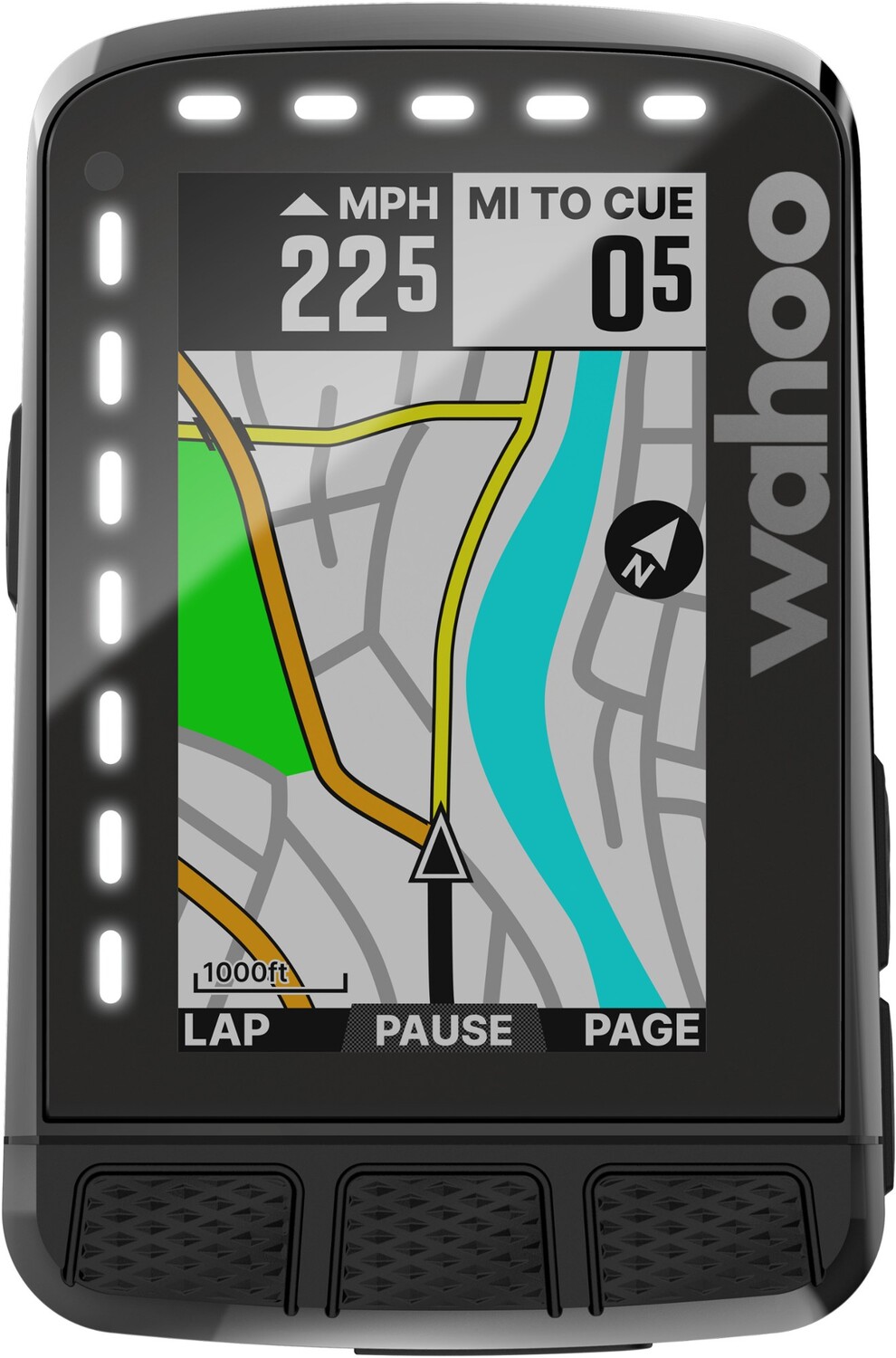 

Велокомпьютер ELEMNT ROAM GPS Wahoo Fitness, черный