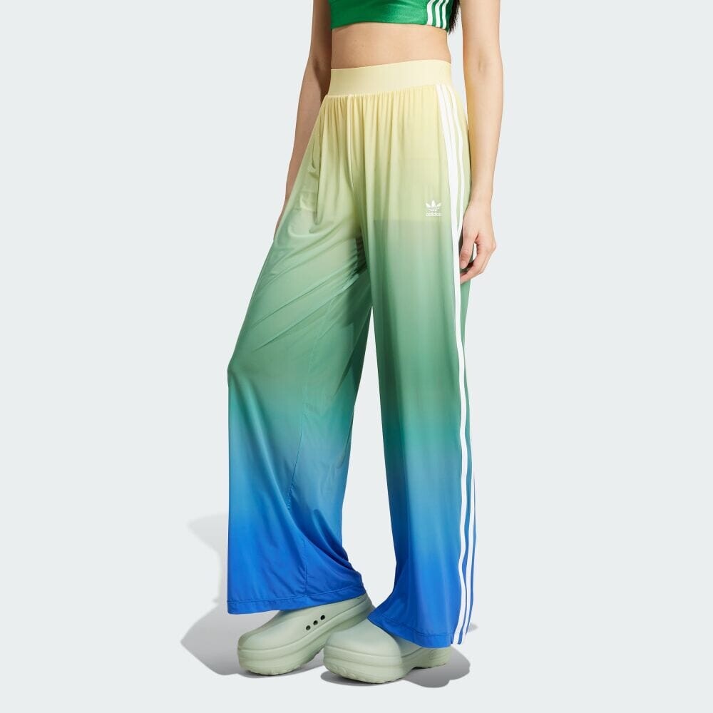 

Брюки Adidas Adidas Originals Wide Leg Pants, цвет Multicolor/Almost Yellow