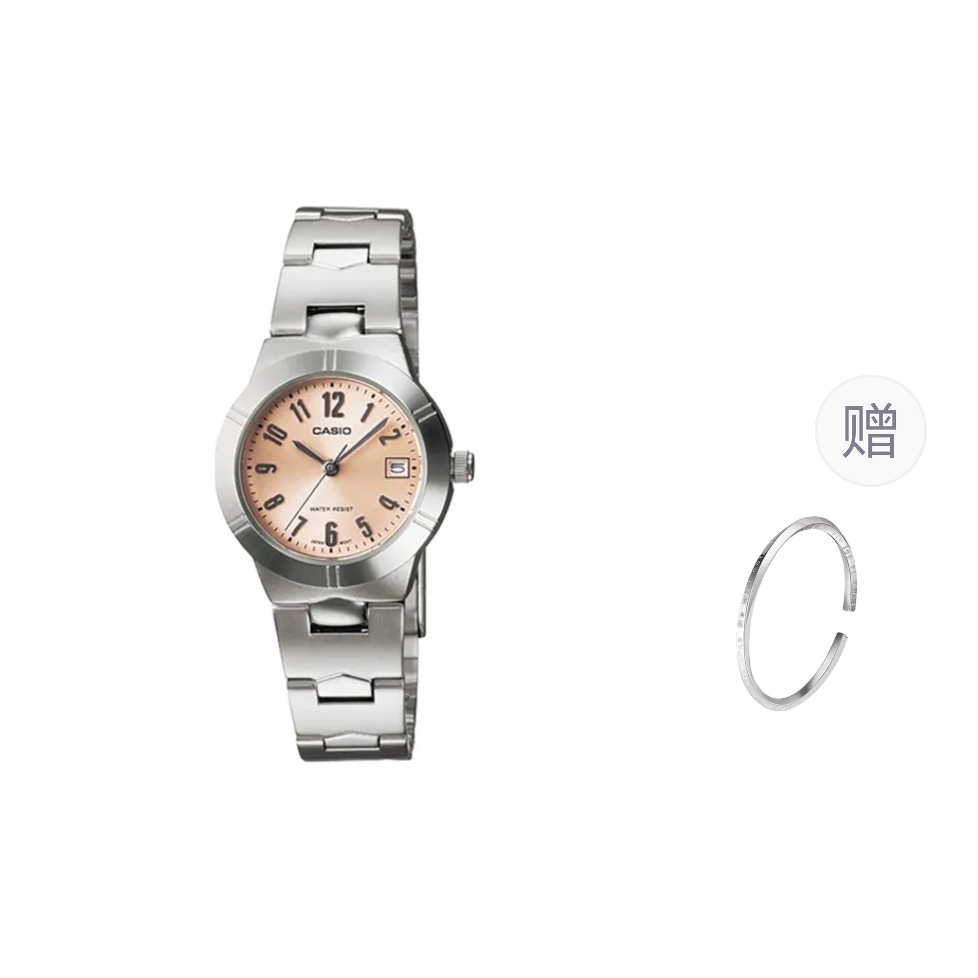 

CASIO Часы Women's Pink Watch, Black