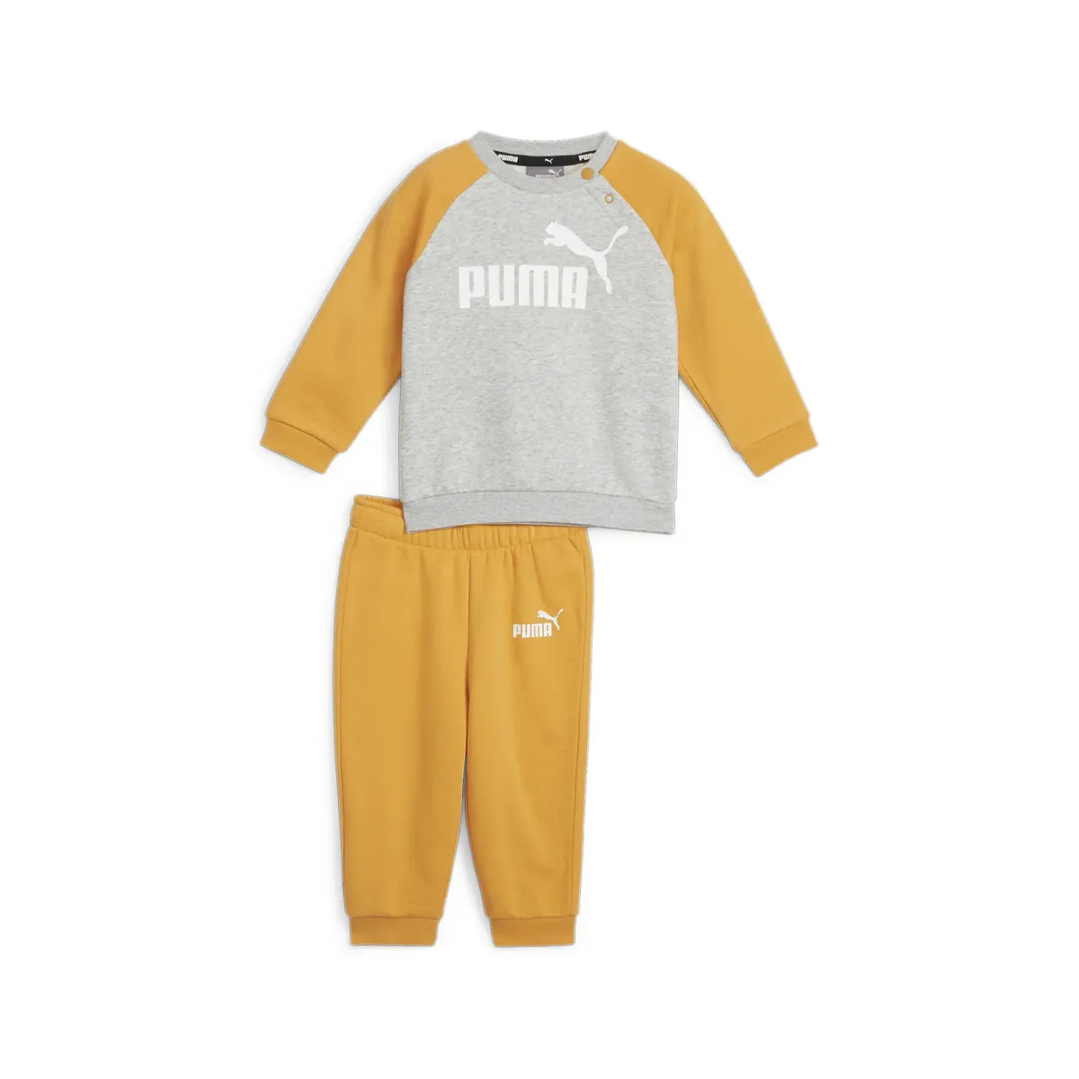 

Спортивный костюм PUMA "Комплект Minicats Essentials из спортивных штанов и маленькой рубашки реглан", цвет Ginger Tea Brown