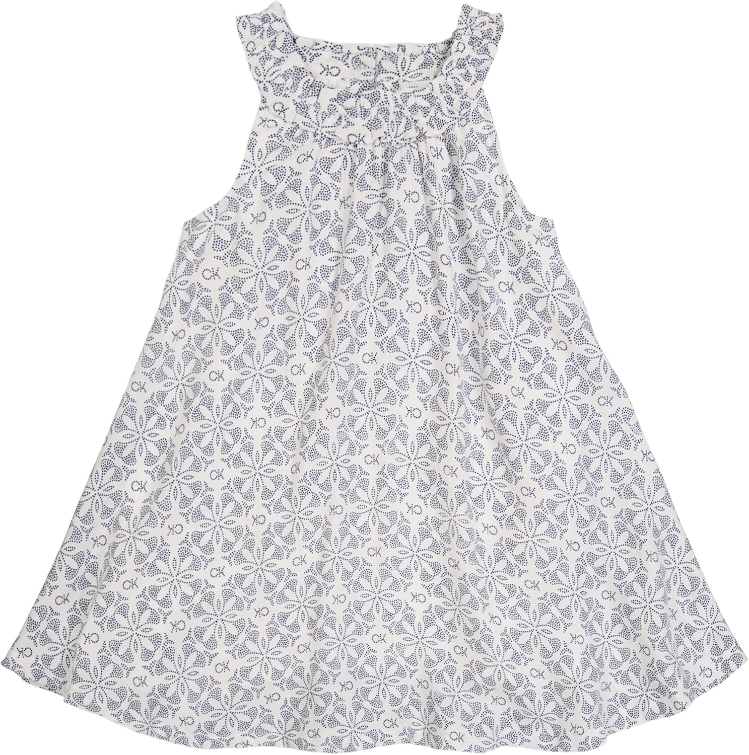 Платье Calvin Klein Baby Girls One Size, Printed Blue