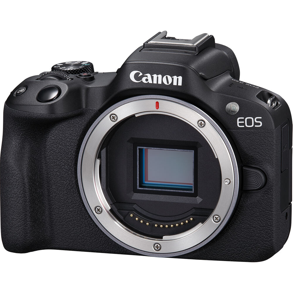 

Беззеркальная камера Canon EOS R50 с прошивкой для кадрирования (черная)