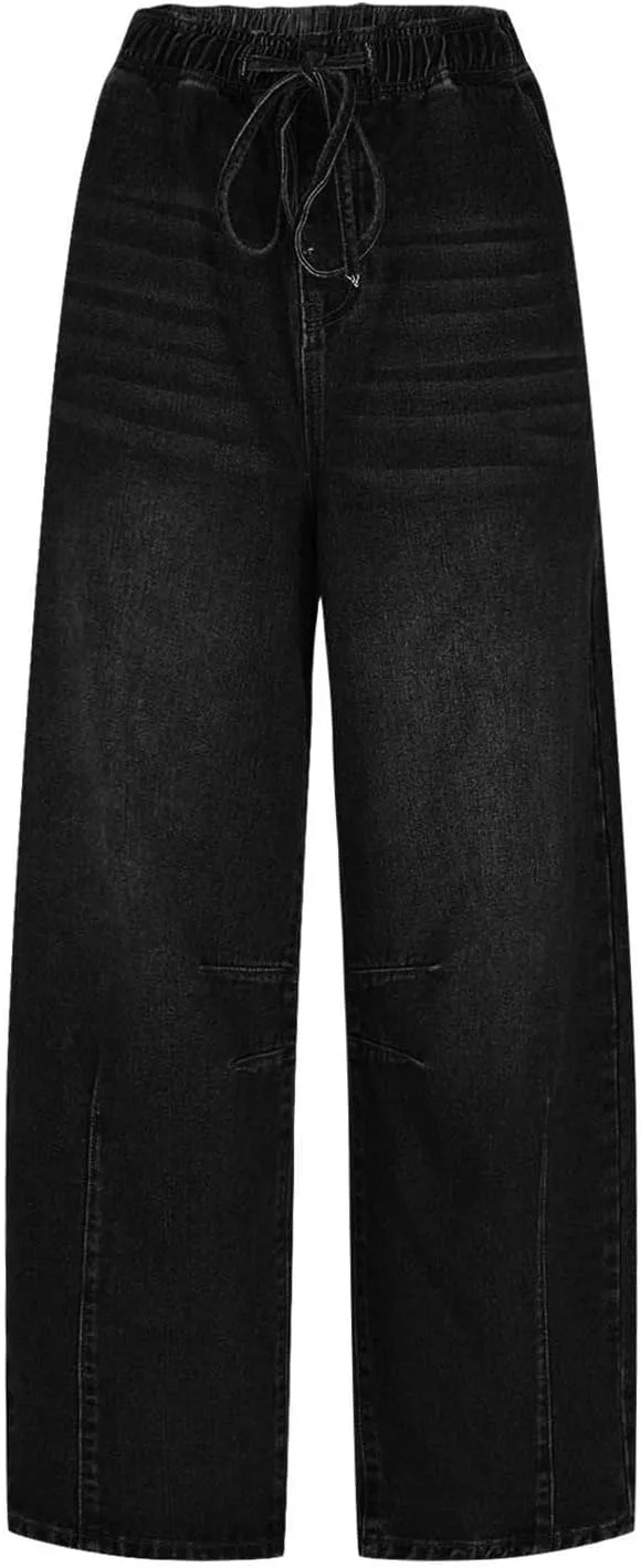 

Женские джинсы Wide Leg с высокой посадкой и эластичным поясом