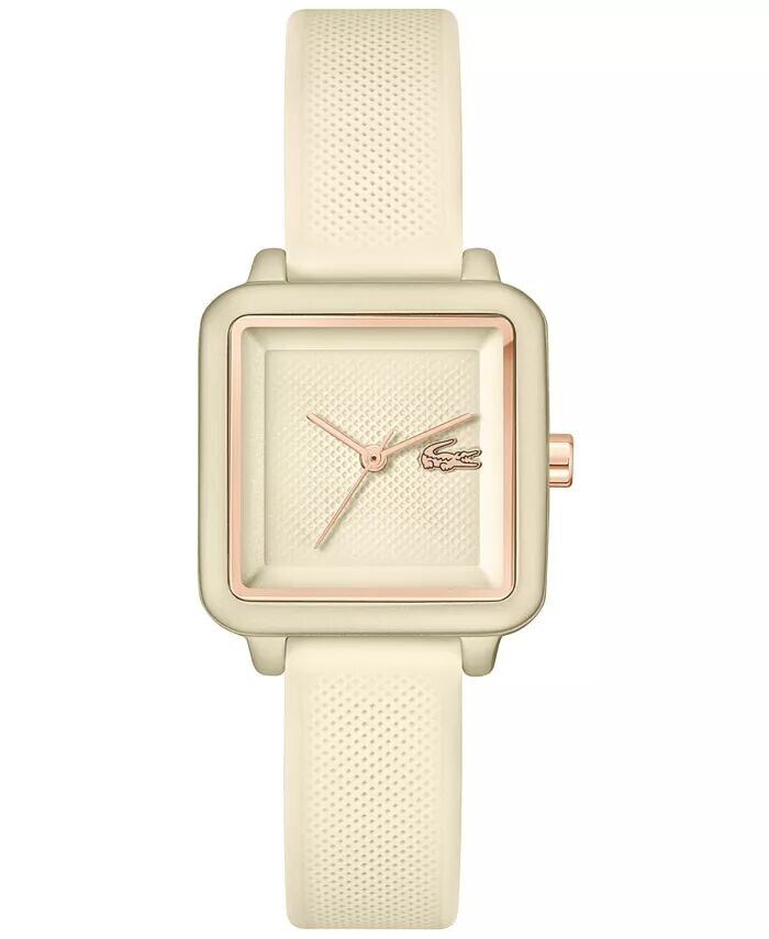 

Женские часы Lacoste 12.12 Flow Champagne с силиконовым ремешком, 26 мм