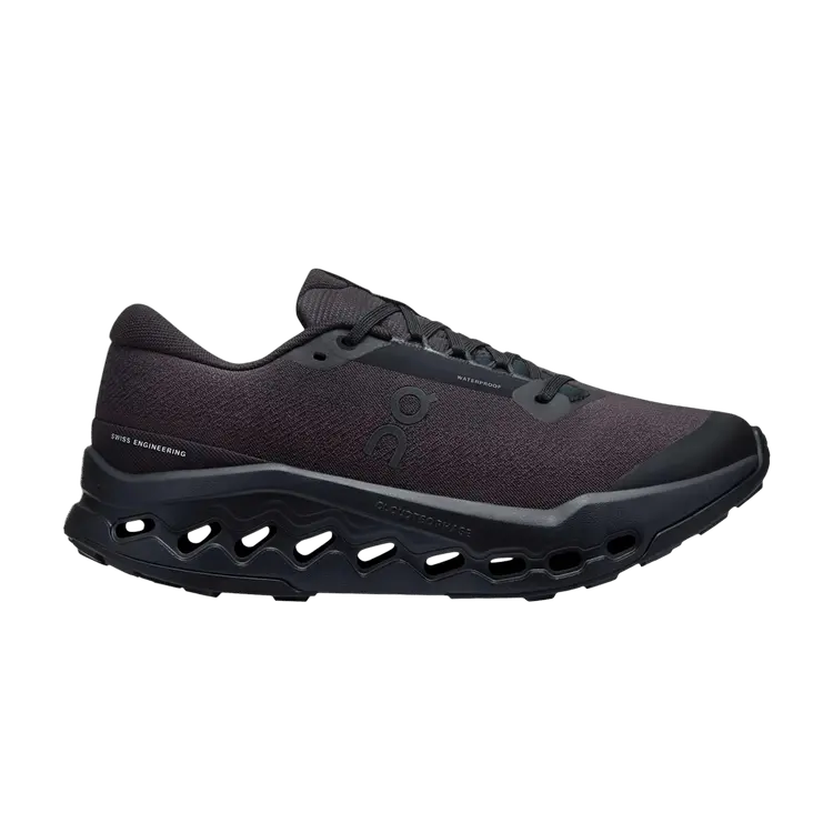 Кроссовки ON Wmns Cloudsurfer Trail 2 Waterproof, Triple Black