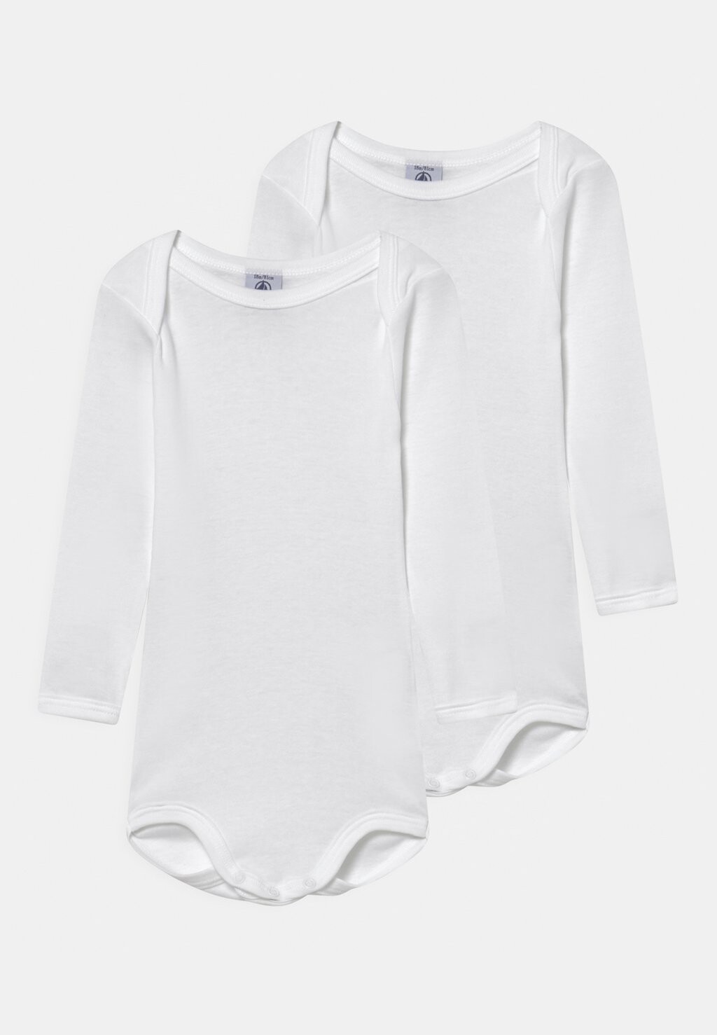 

Боди 2 PACK UNISEX Petit Bateau, цвет white