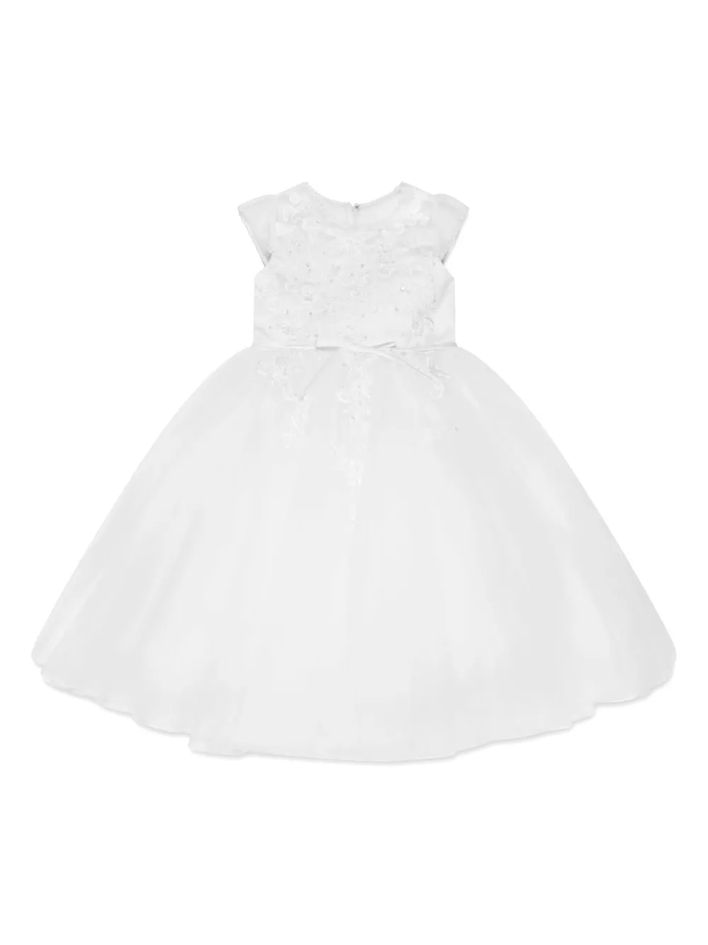 

Платье с цветочной вышивкой Sarah Louise, белый