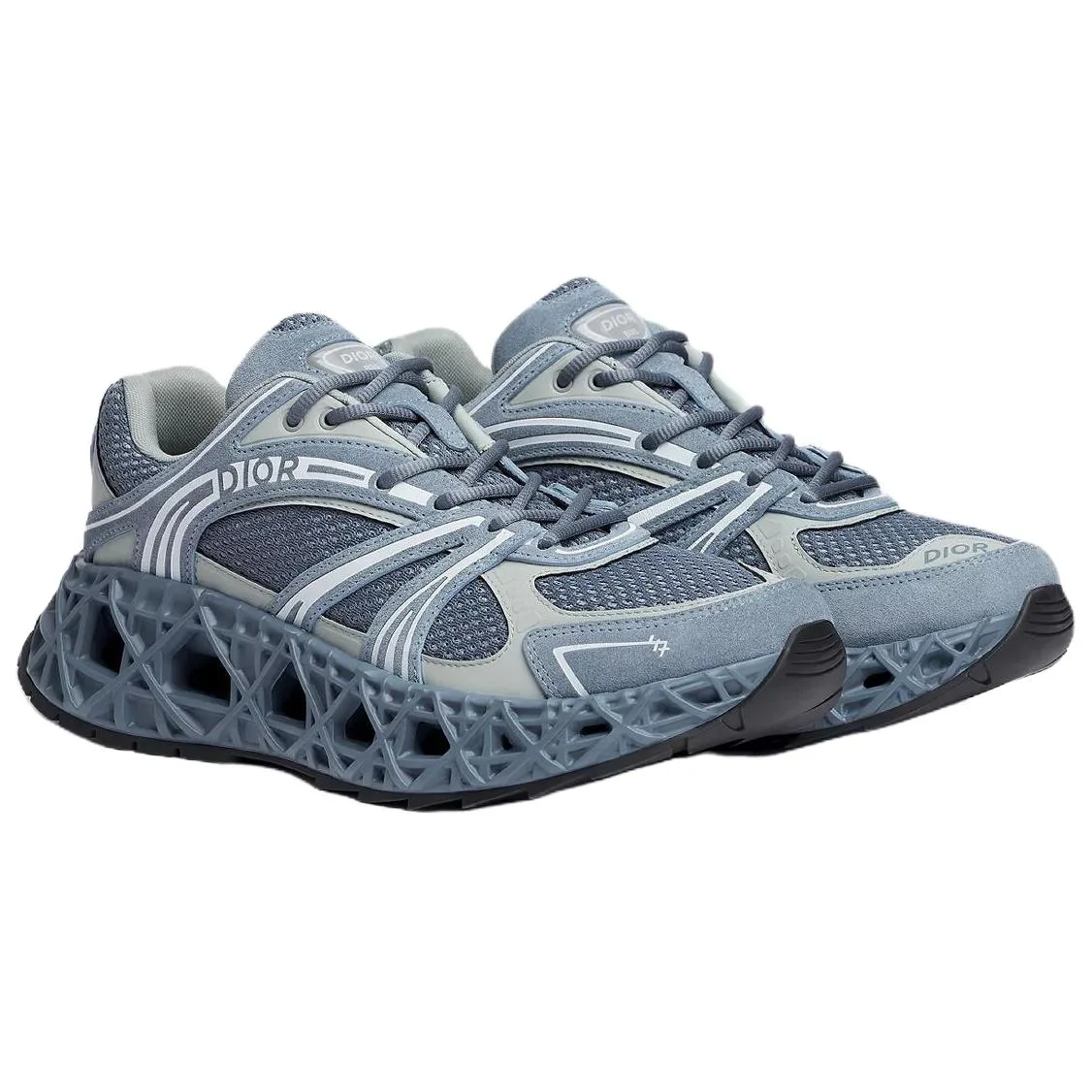 DIOR Кроссовки B35 Nxxt Low top Casual мужские синие — фото 4