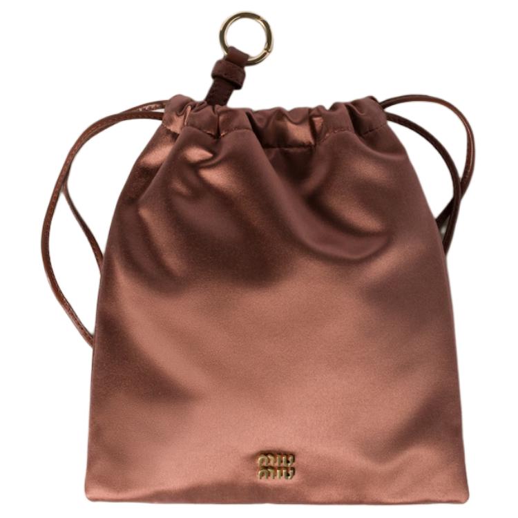 

MIU MIU Сатиновый клатч