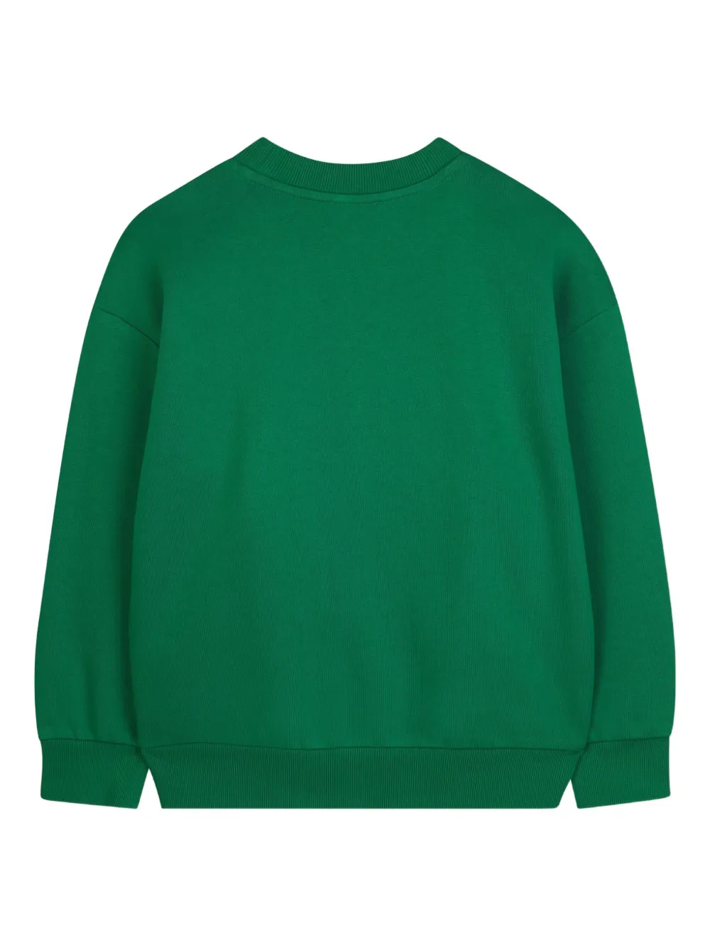 Толстовка с графичным принтом Kenzo Kids, зеленый — фото 2