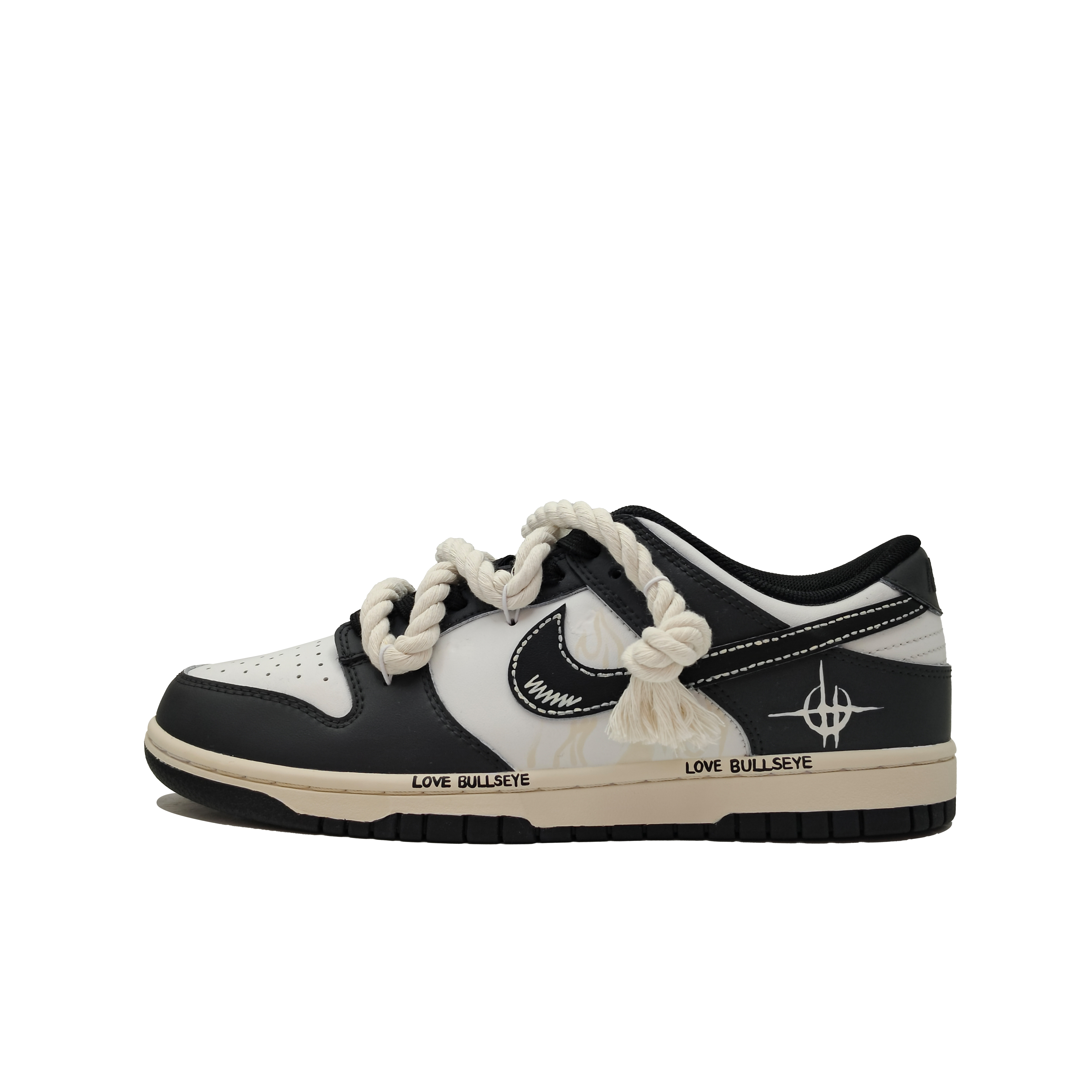 

Nike Кроссовки для скейтбординга Dunk, легкие, противоскользящие и износостойкие, мужские, черные