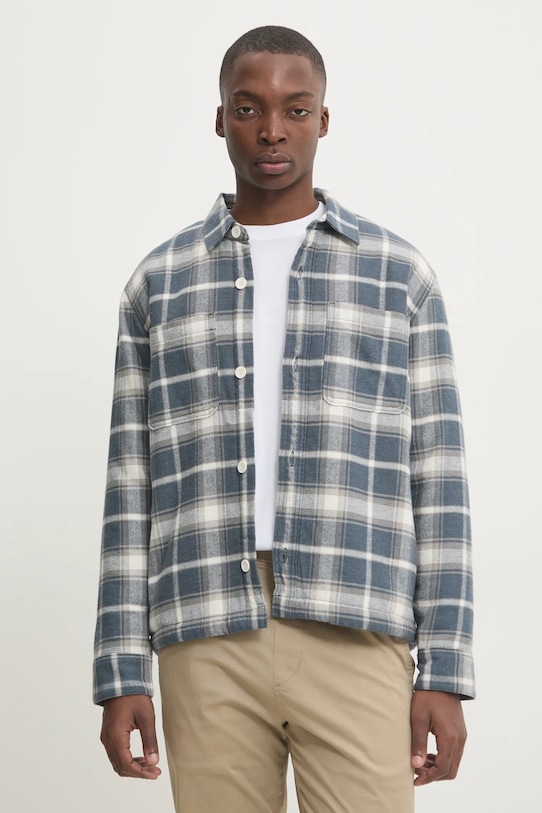 

Хлопковая куртка Hollister Co., синий