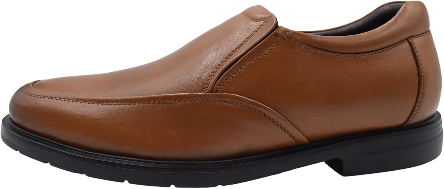 

Мужские повседневные лоферы без шнурков Nekta /Ke'Nekt/, Tan