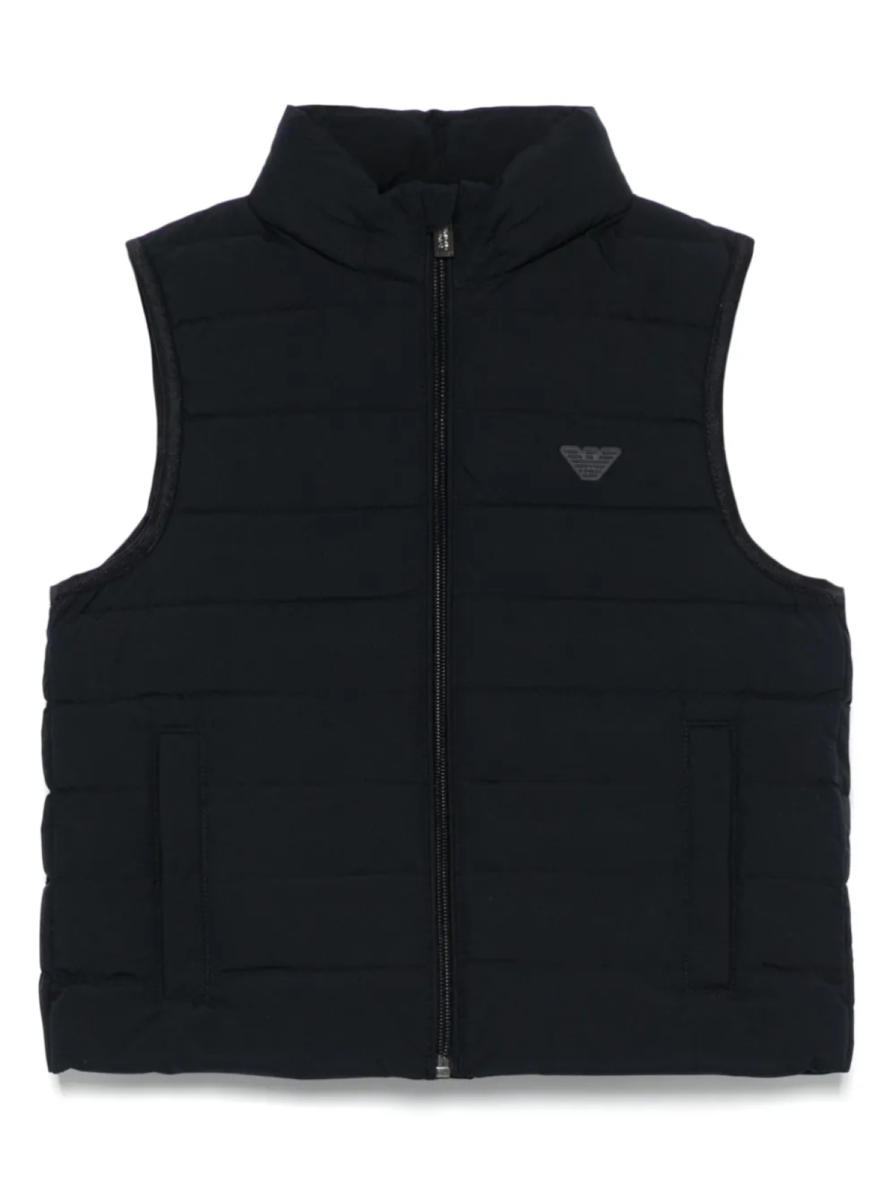 

Emporio Armani Kids жилет с логотипом, синий