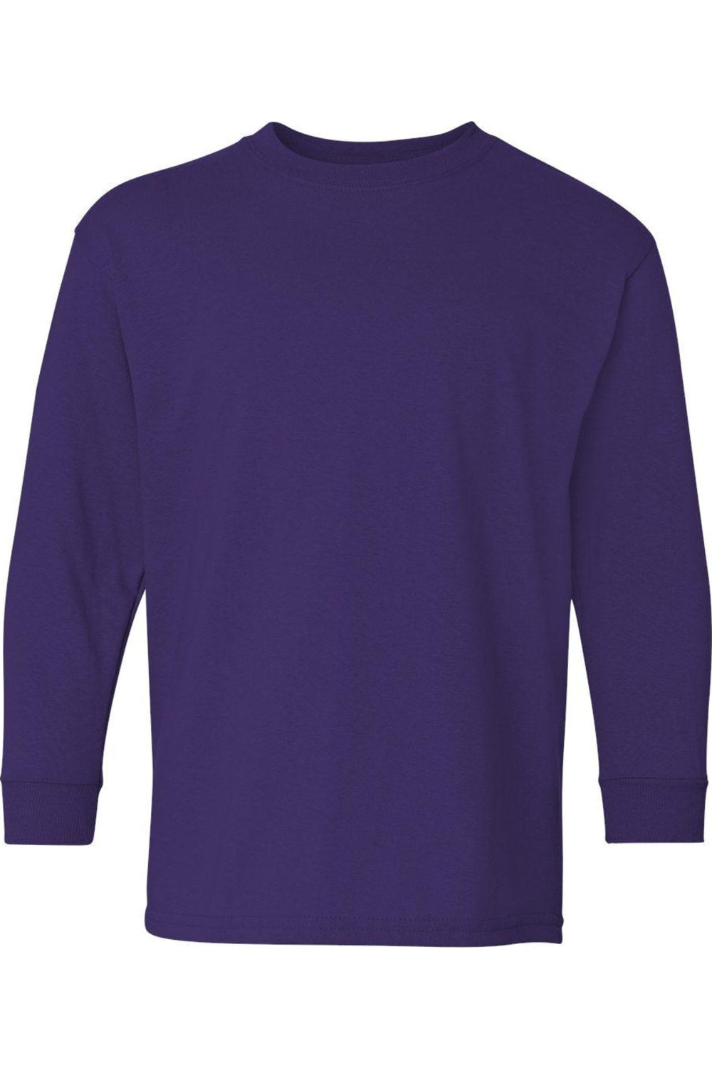 

Футболка Gildan Heavy Cotton Youth с длинным рукавом, фиолетовый