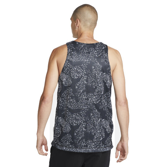 Джерси dri fit стандартный выпуск двусторонний баскетбольный джерси Nike, черный — фото 2