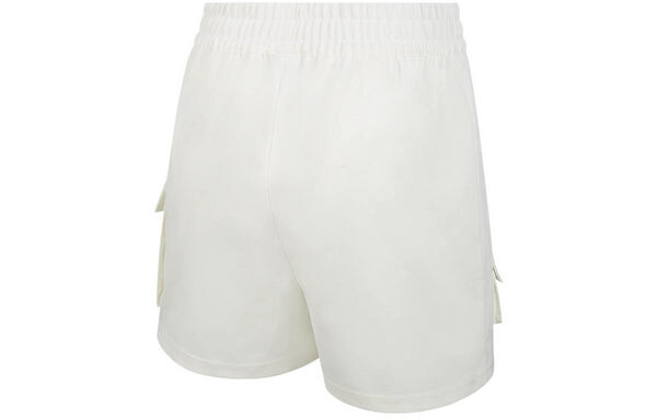 Шорты sportswear solid color logo flowers big pocket woven casual shorts white Nike, мультиколор — фото 2