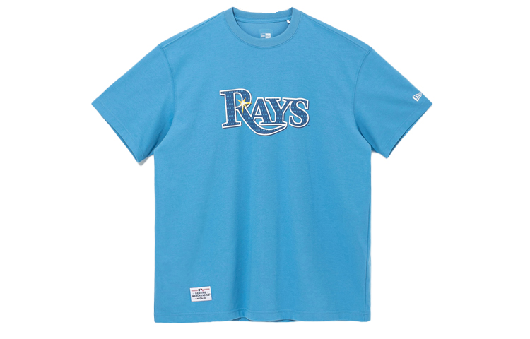 

New Era Футболка SS22 мужская синяя, Синий, New Era Футболка SS22 мужская синяя